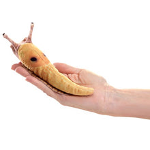 Load image into Gallery viewer, Mini Banana Slug Folkmanis Puppet